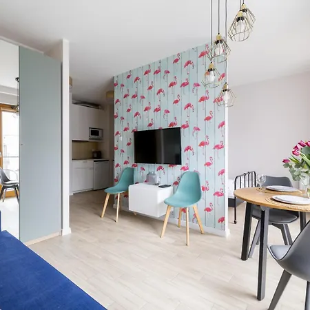 Glow Apartments - Flamenco Apartament Brzezno Gdańsk Zewnętrze zdjęcie